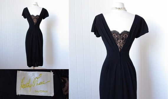 vintage 1950's dress ...deco masterpiece couture designer