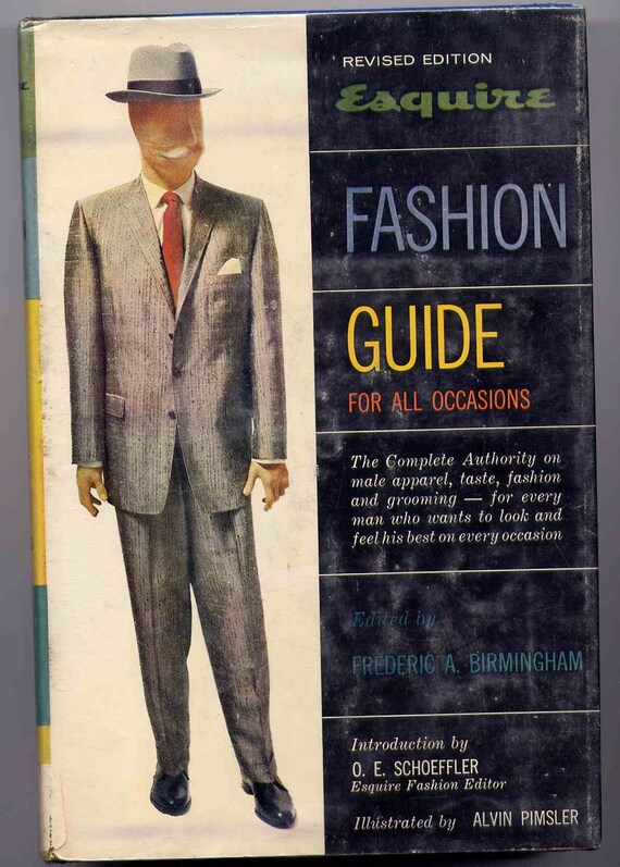 Vintage 1962 Esquire Mens Fashion Guide for All