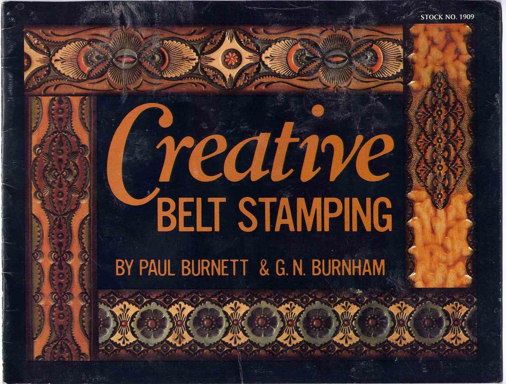 Vintage 1977 Creative Belt Stamping Book by Tandy Leather