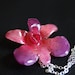 Orchid Necklace, floral necklace, gifts for her