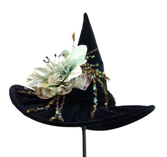 Witch Witches Hat Halloween Witch Womens Costume Hat Adult