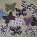 Butterfly Embellishments - Elegant butterflies