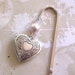 Personalised Heart Bookmark