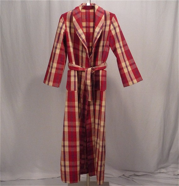 Vintage 1950s Mens Robe by FireflyVintage on Etsy