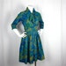 Vintage 1960s Impressionist Dress, Sz M
