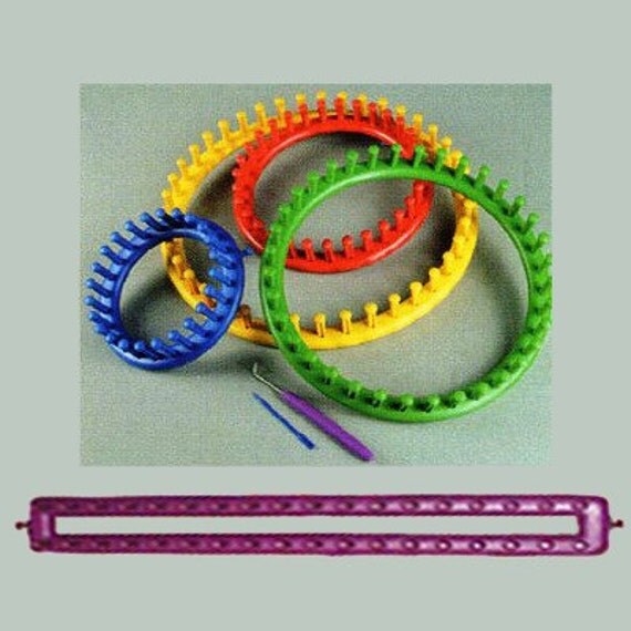 FREE SHIPPING PROVECRAFT KNIFTY KNITTER ROUND LOOMS AND BOARD