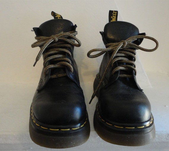 SALE Vintage Black Doc Marten AirWair combat boots size 10 or