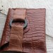 Leather Croc Wallet SALE