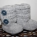Crochet PATTERN (pdf file) - Baby Ankle Boots