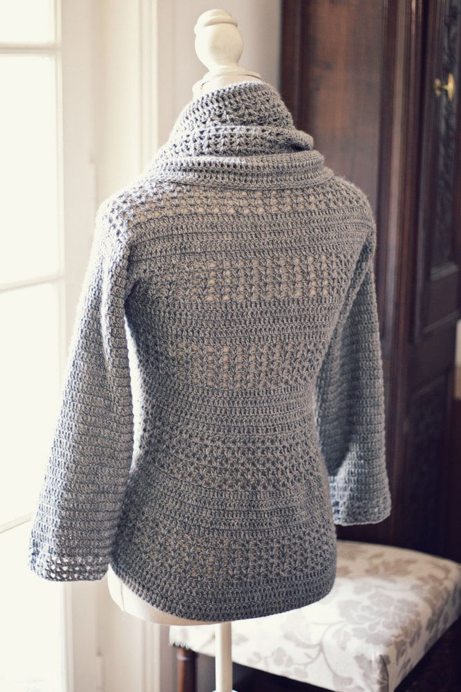 Crochet cardigan patterns for ladies women