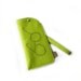 leather glasses case lime green glasses purse