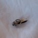 Silver Tie Clip Snake Head Vintage Taxco Mexico Silver PRICE REDUCED