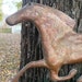 Antique Copper Horse Weathervane Patina Gallop Farm Garden Decor Wall Hanging Collectible SALE