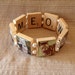 Cat Jewelry / Bracelet / Upcycled / Scrabble Jewelry