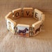 Schnauzer Bracelet / Dog Lover Gift / Upcycled / Scrabble Jewelry