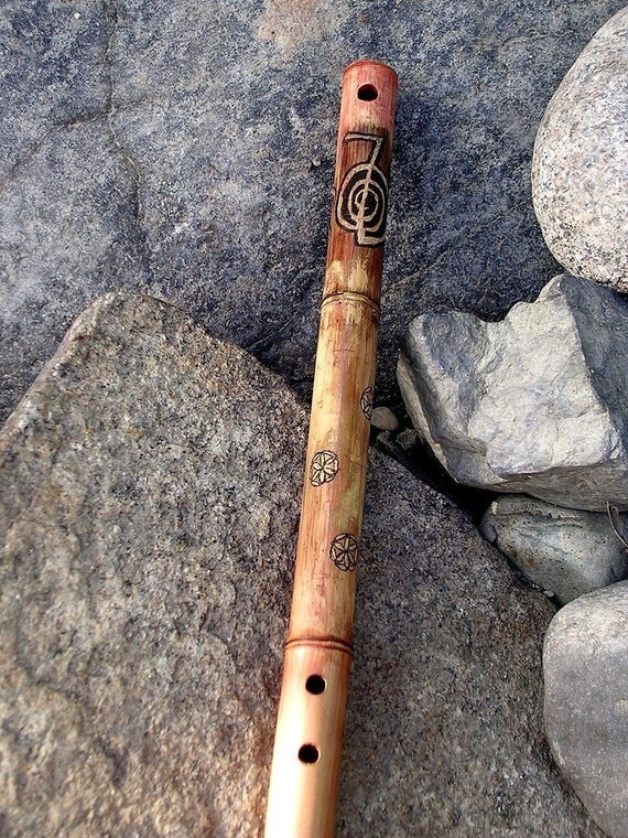 Reiki Symbol Flower of Life Egyptian Flute