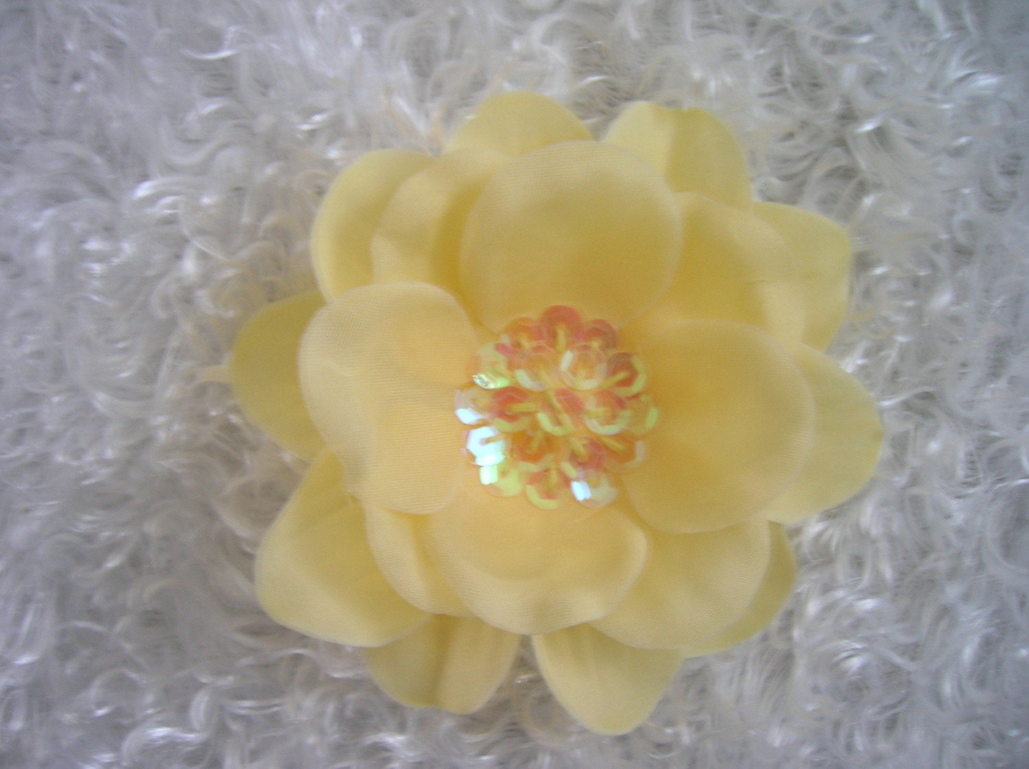 DIY Sequin Flowers Choose 2 Put on Headband by LemonDropBoutique1
