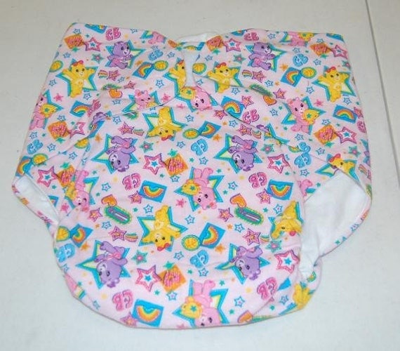 Adult Diaper Care Bears Size 30 to 38 Includes Recycled