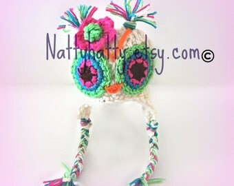 Newborn crochet owl hat, newborn Halloween costume,baby owl costume,newborn sleeping owl prop, baby girl owl hat, baby boy crochet owl hat.