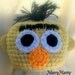 Handmade crochet Hat Cap Beanie Skull BERT Sesame Street newborn TO 5 years old