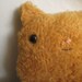 ON SALE Orange kitty cat plush