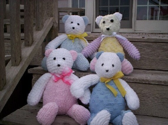 teddy bear pastel