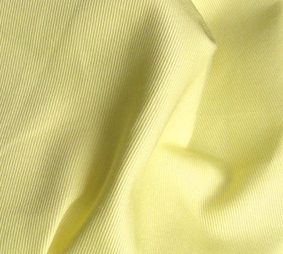 ORGANIC Cotton Twill Fabric By the Yard SUNSHINE by libbysfabric