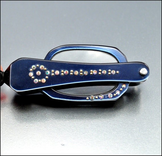 Vintage Glasses Reading Rhinestone Lucite Opera