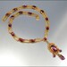 Art Deco Necklace Czech Glass Vauxhall Gold Vintage Jewelry Purple Antique 1915