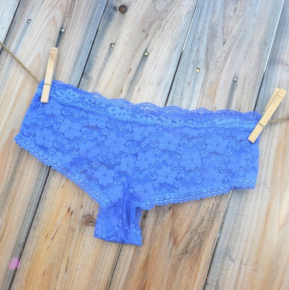 Something Blue BRIDAL Lingerie with bling underwear