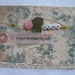 Handmade Card Mothers Day or Happy Birthday to Mom Pink and Beige