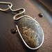 Making waves handcrafted beach stone necklace