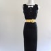 reserved . until June 16 . Ella bLaCk WhiTe Tux MenSweaR SheatH WiggLe CockTaiL Party Dress . SM . D080