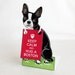 Keep Calm Boston Terrier - Desk Decor Paper Doll