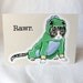 Lil Dragon Tabby Greeting Card