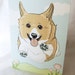 Flying Corgi Greeting Card