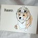Corgi Lion Greeting Card