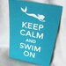 Mermaid Keep Calm Print - 5x7 Eco-friendly Size