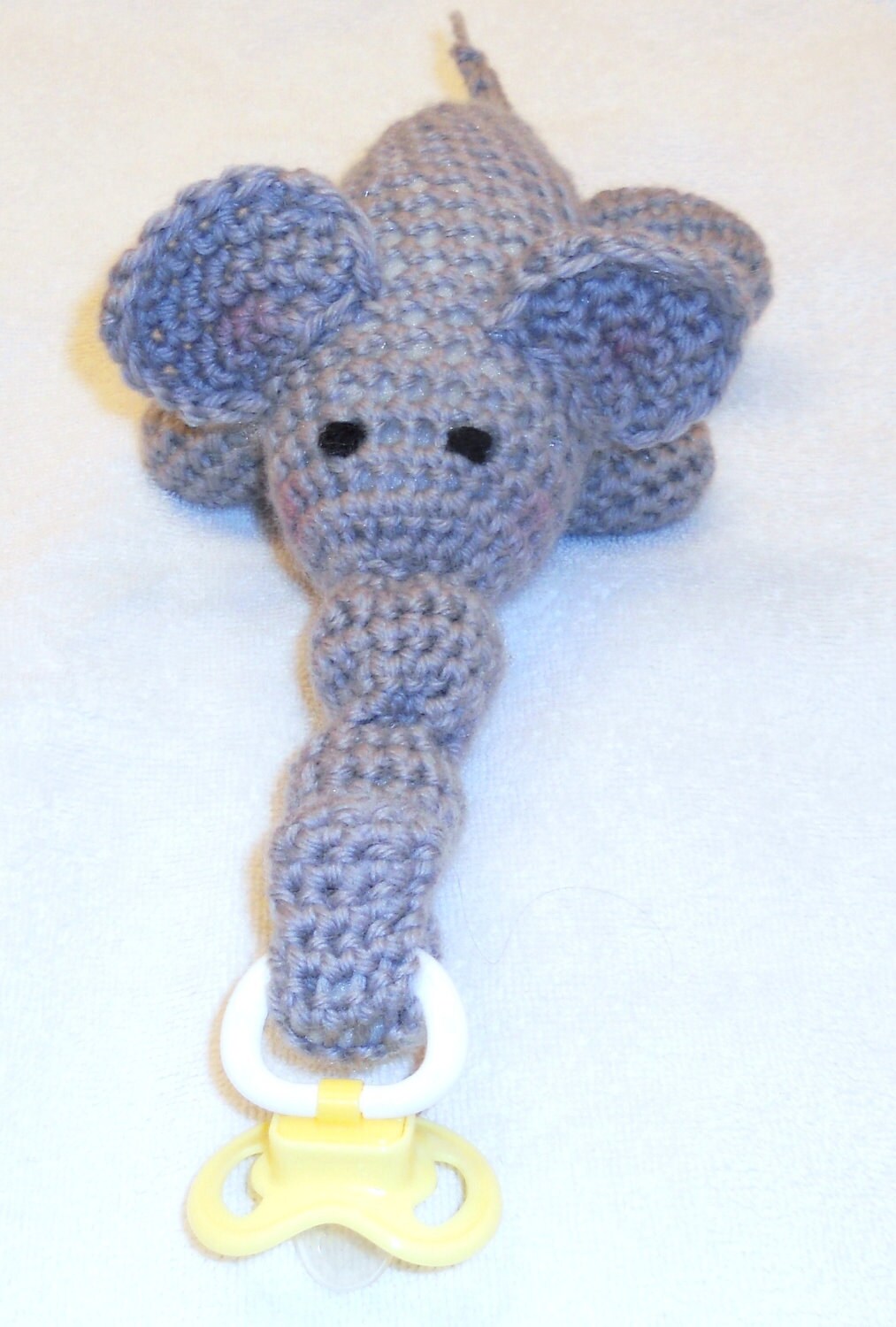 Elephant Pacifier Holder
