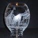 African Giraffe, Hand carved, glass, Home decor, Bowl, Vase
