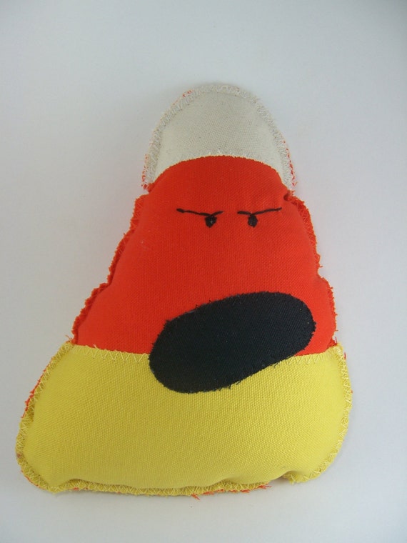 Items similar to Ron the Candy Corn Dog Toy on Etsy