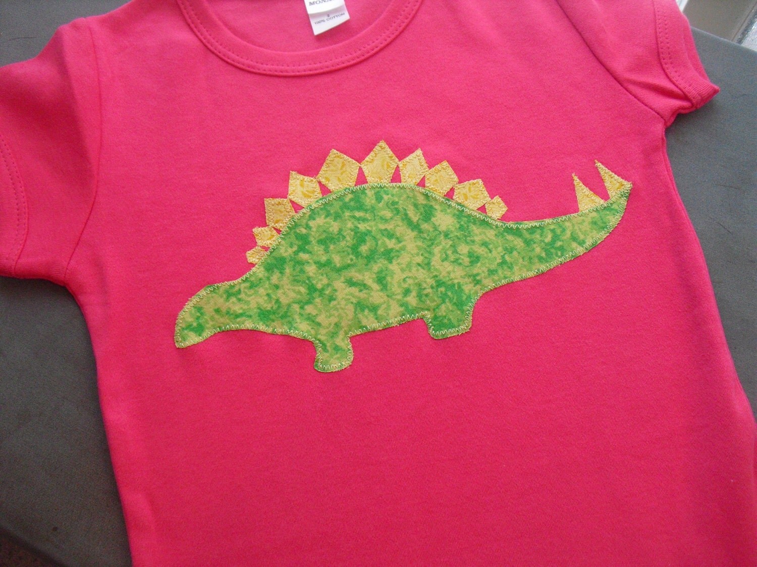 Girls Dinosaur Shirt Dinosaur shirt by aHouseintheWoods on Etsy