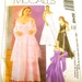 Women's Lined Dress and Stole McCall's 3248 plus petite (uncut factory fold pattern)