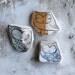 Beach Pottery Collection - Owls