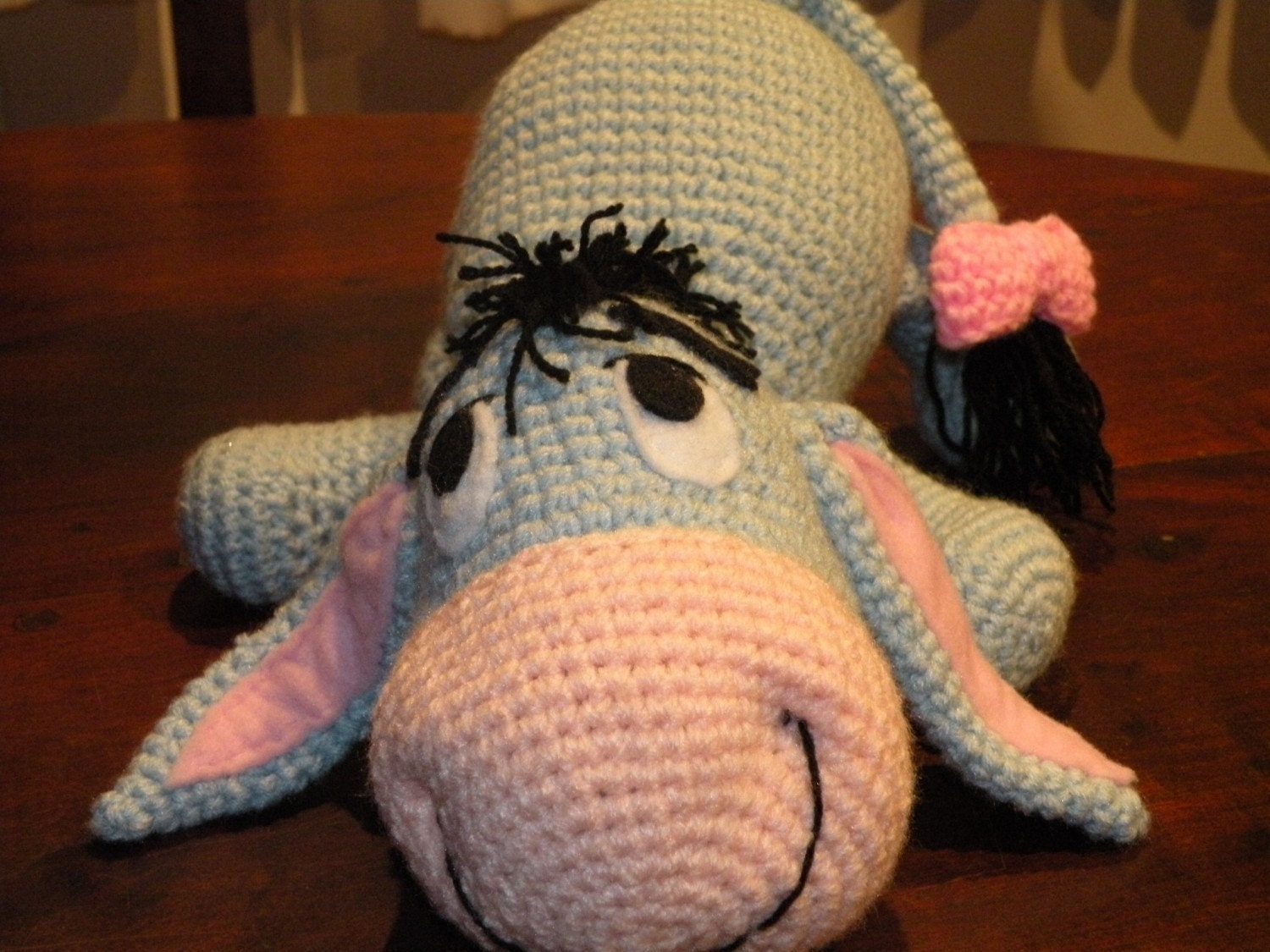 PDF Eeyore Igor burrito 30 cm amigurumi patron de