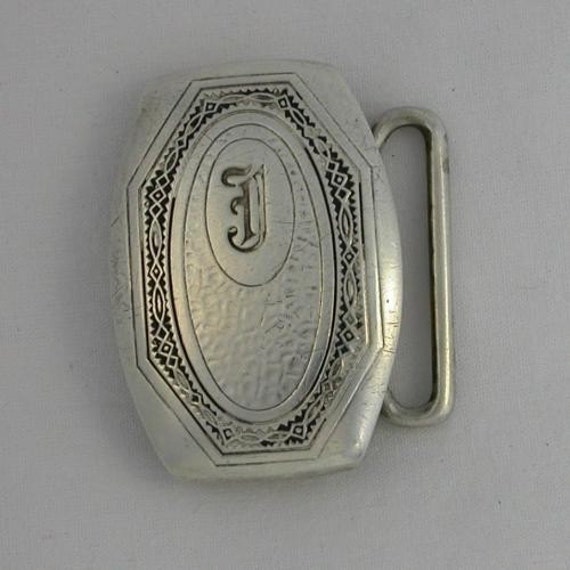 Items similar to Hickok Sterling Silver 925 Belt Buckle Vintage on Etsy