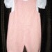 Bubble Romper Cream with Pink Hearts Fabrics by Moda or Choice of Other Fabrics