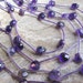 Amethyst Faceted Heart Briolettes