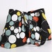 Tote Bag , handbag ,Spotted bag, NEW Everyday bag , Shoulder Bag , Black ,blue green ,orange,Canvas