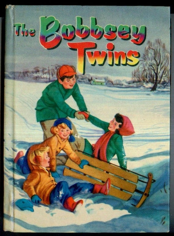 Bobbsey Twins 1950 Whitman Book Merry Days by Assemblages on Etsy